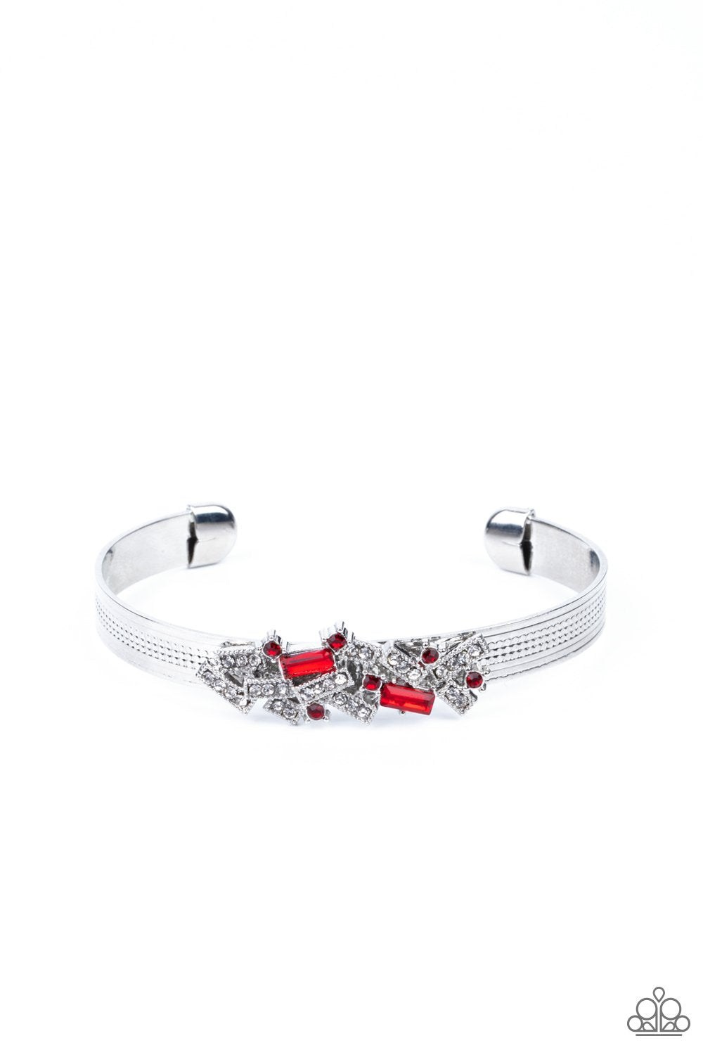 "A Chic Clique" - Red #078 - Paparazzi Accessories
