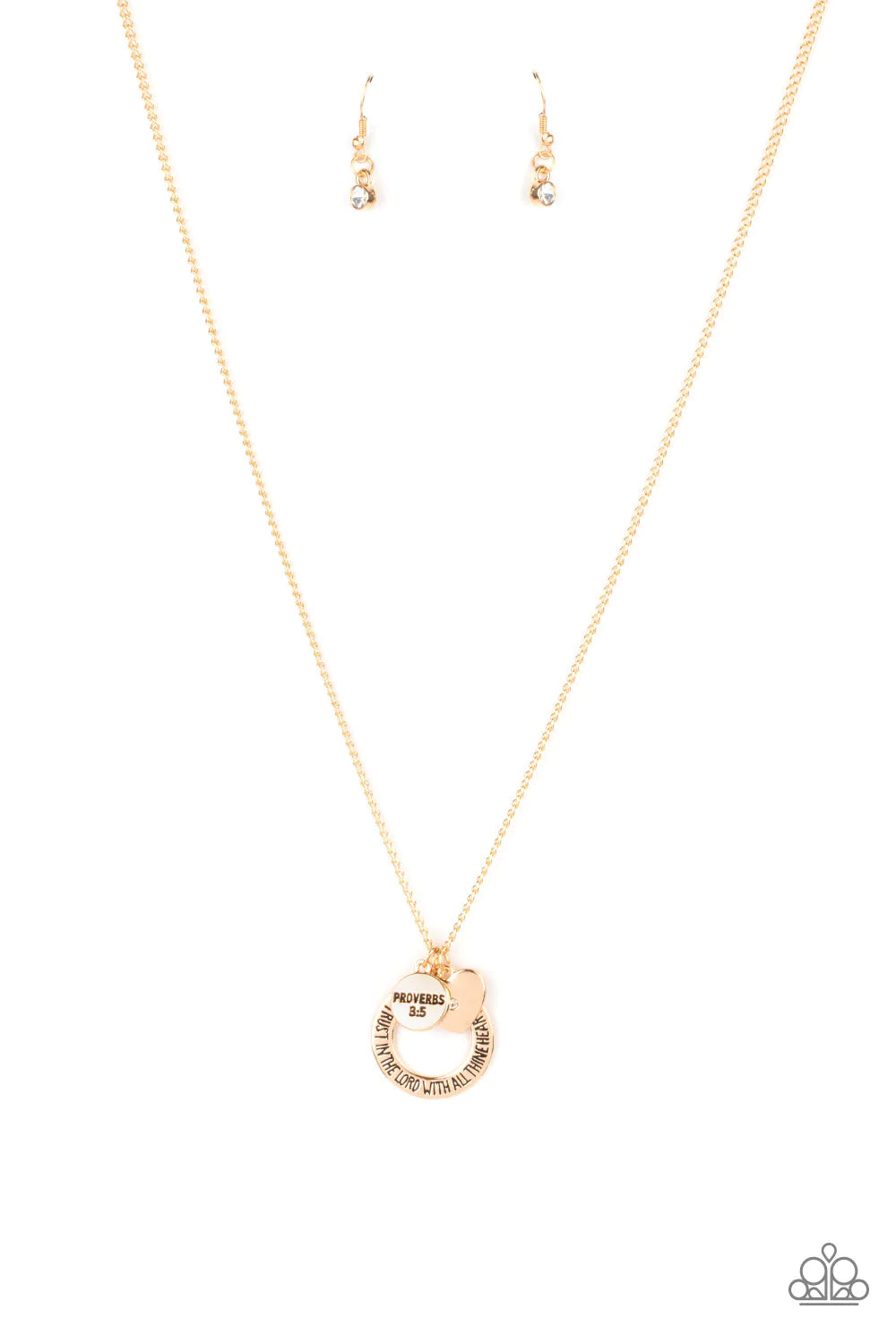 "Full of Faith" - Gold #784 - Paparazzi Accessories