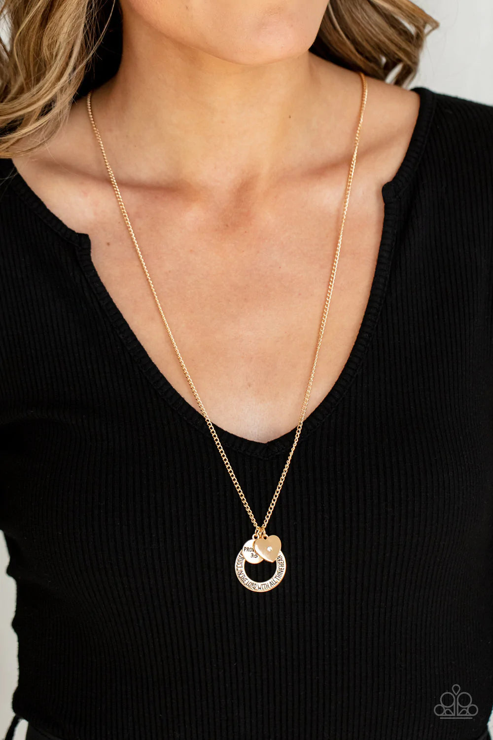 "Full of Faith" - Gold #784 - Paparazzi Accessories