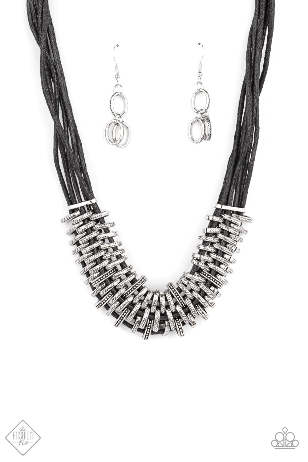 "Lock, Stock, and SPARKLE" - Black #1178 - Paparazzi Accessories