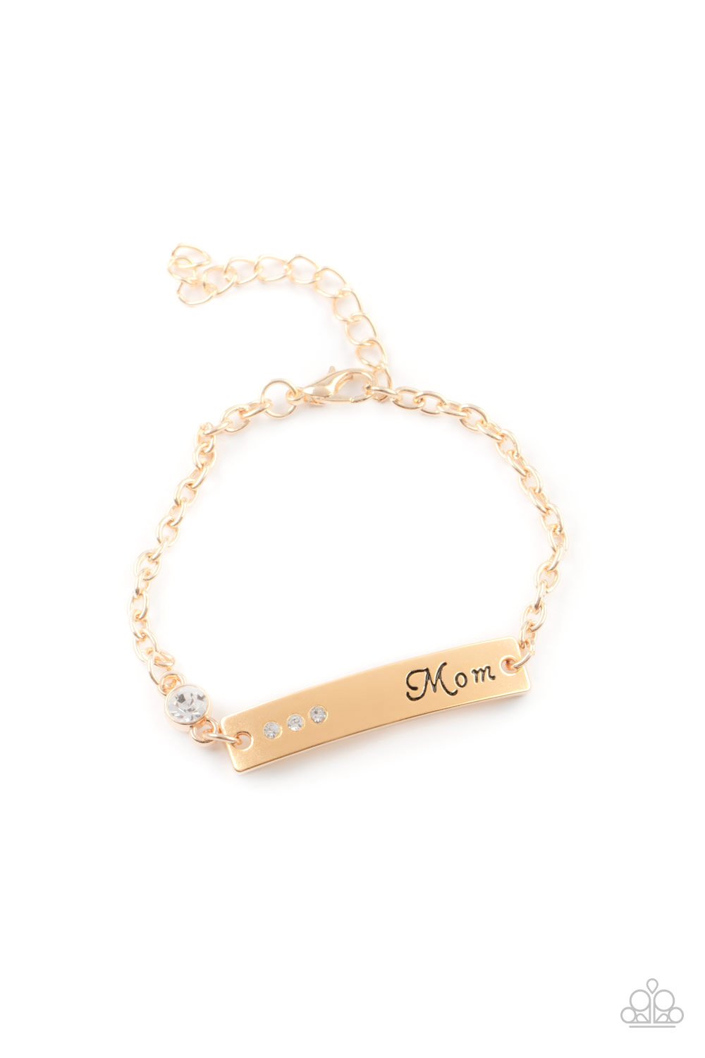 "Mom Always Knows" - Gold #1464 - Paparazzi Accessories