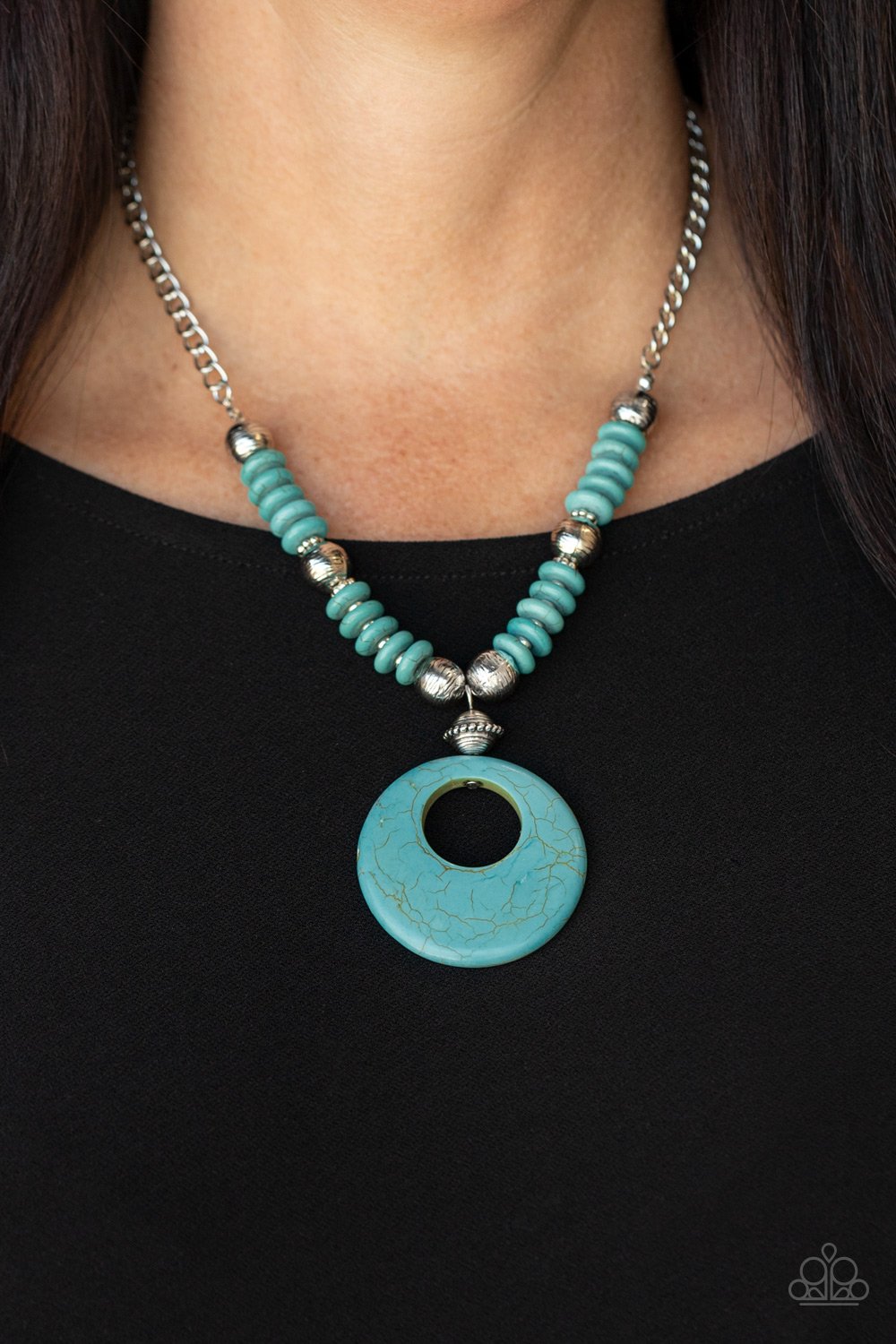 "Oasis Goddess" - Blue #943 - Paparazzi Accessories