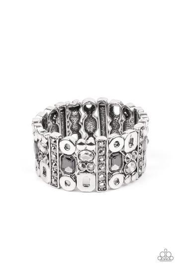 "Dynamically Diverse" - Silver #3278 - Paparazzi Accessories