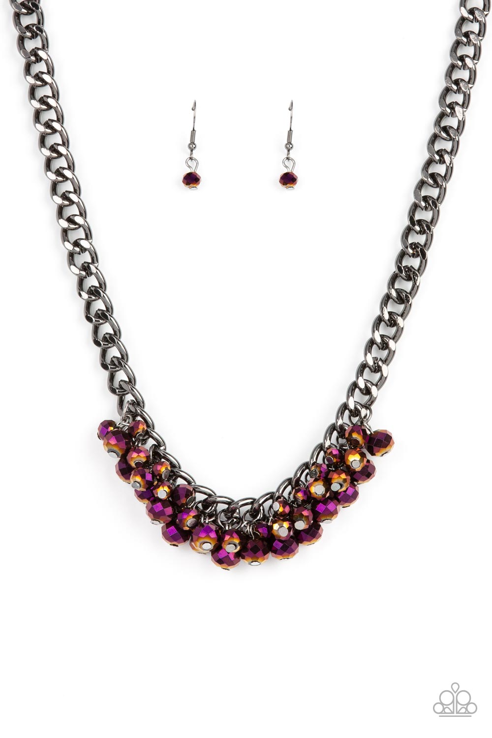 "Galactic Knockout" - Iridescent/Oil Spill # 098 - Paparazzi Accessories