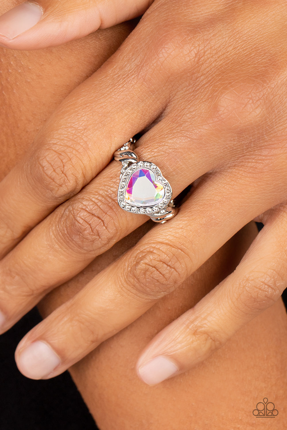 "Committed to Cupid" - Iridescent #1000 - Paparazzi Accessories