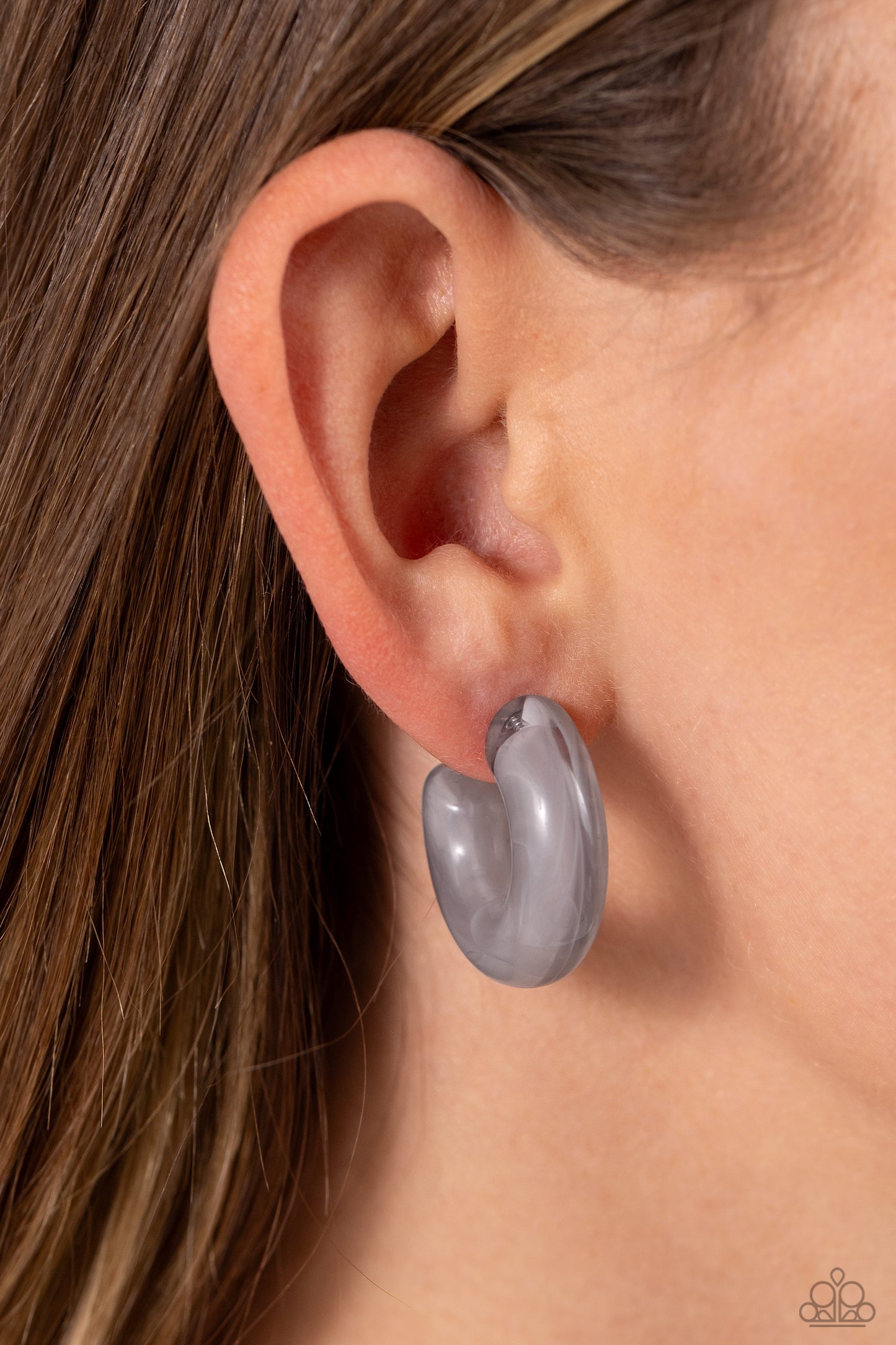 "Acrylic Acclaim" - Silver #361 - Paparazzi Accessories