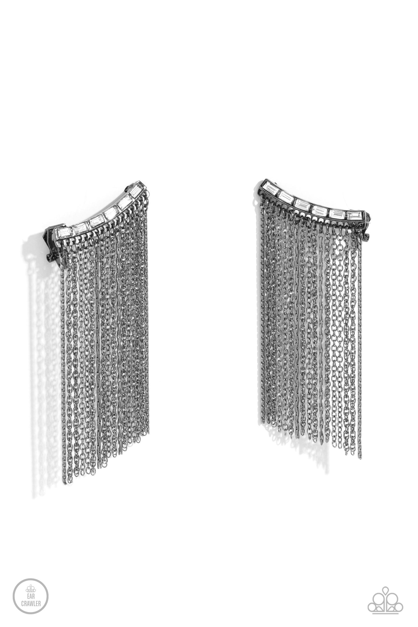 "Feuding Fringe" - Black #354 - Paparazzi Accessories