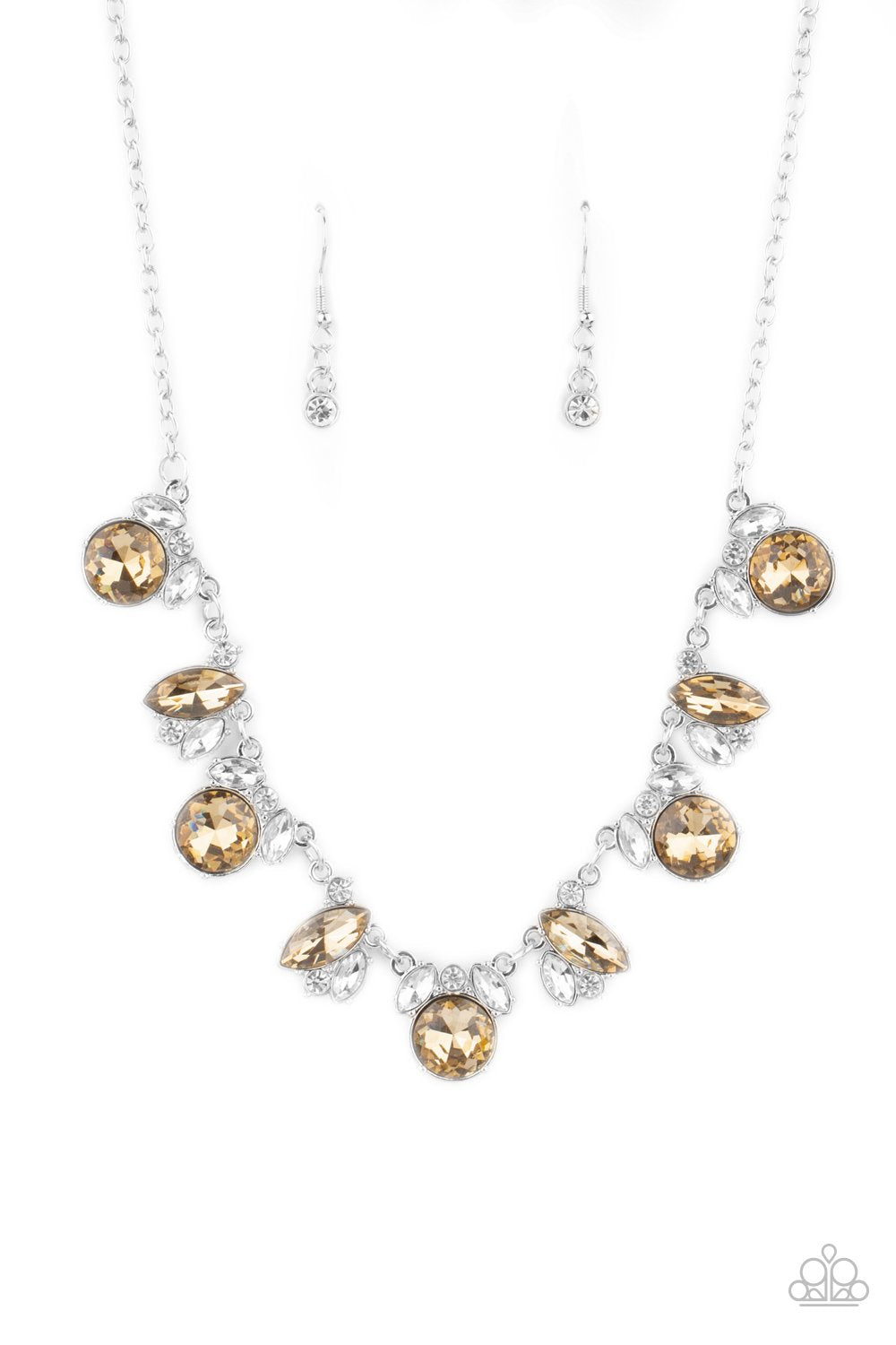 "BLING to Attention" - Brown #220 - Paparazzi Accessories