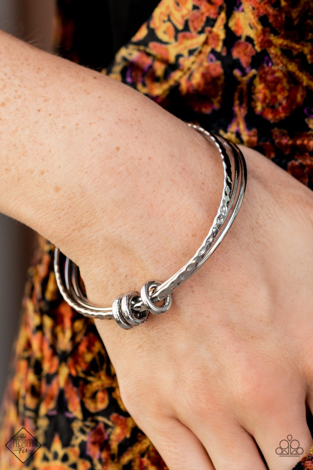 "Bauble Bash" - Silver #3269 - Paparazzi Accessories