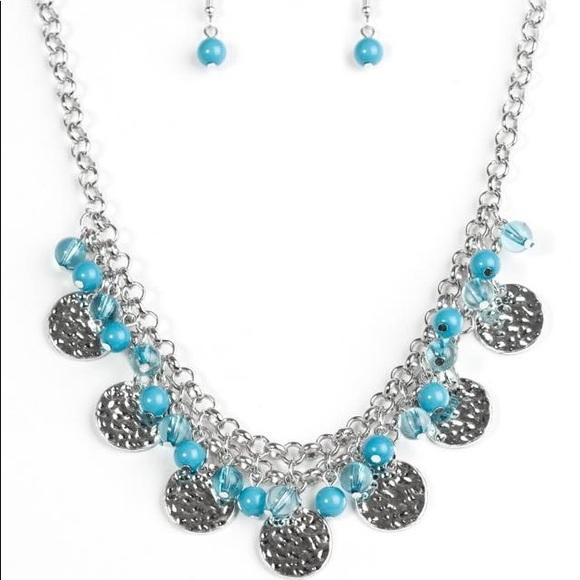 "Beachfront Babe" - Blue #1026 - Paparazzi Accessories