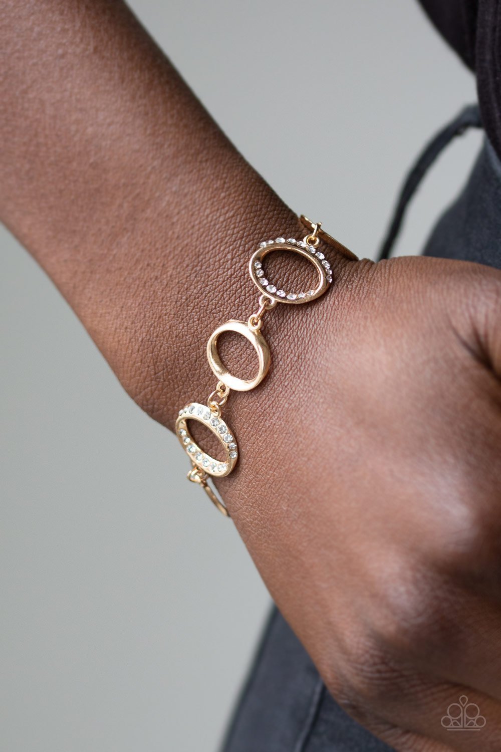 "Beautiful Inside and Out" - Gold #747 - Paparazzi Accessories