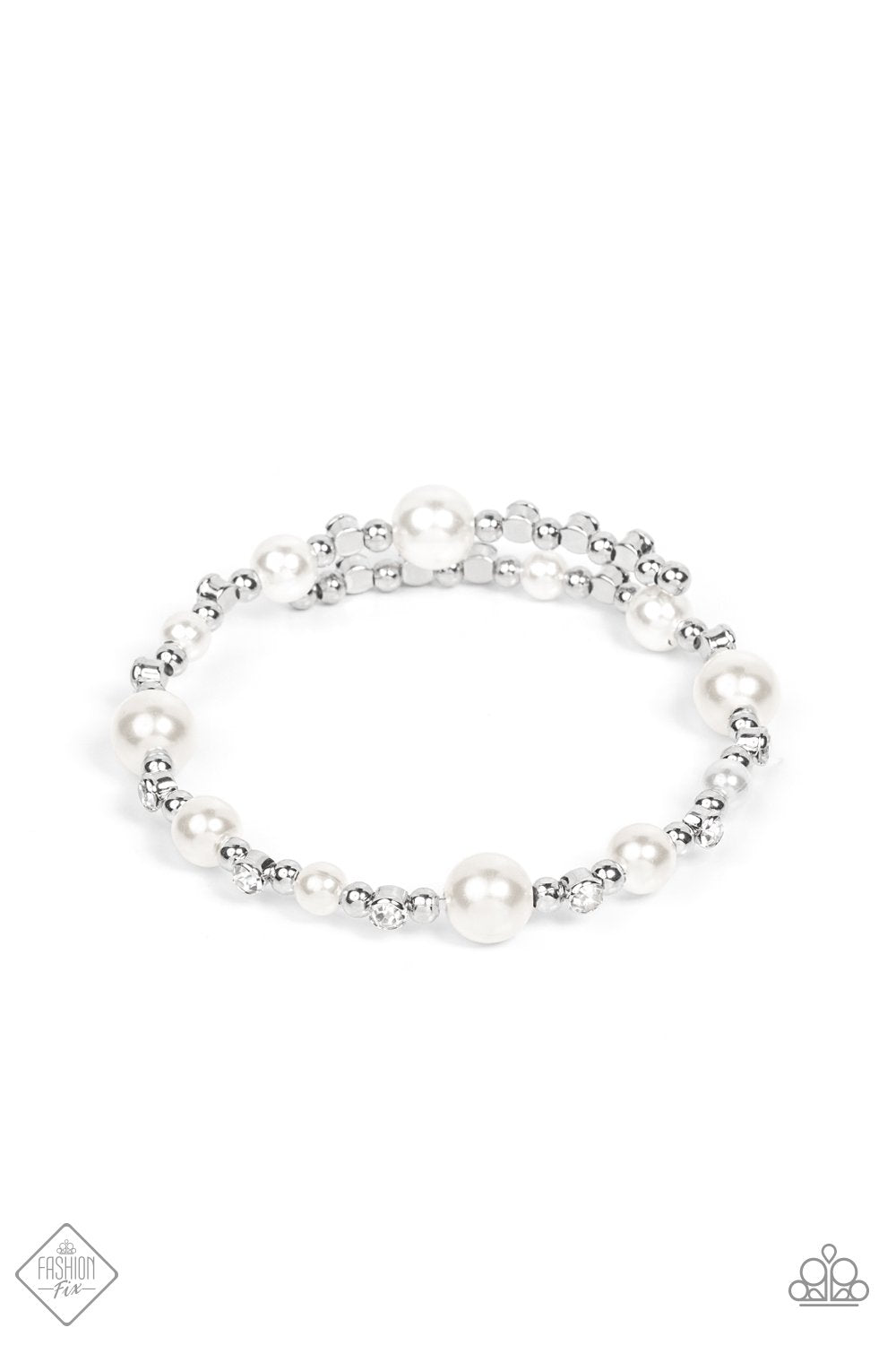 "Chicly Celebrity" - White #1377 - Paparazzi Accessories