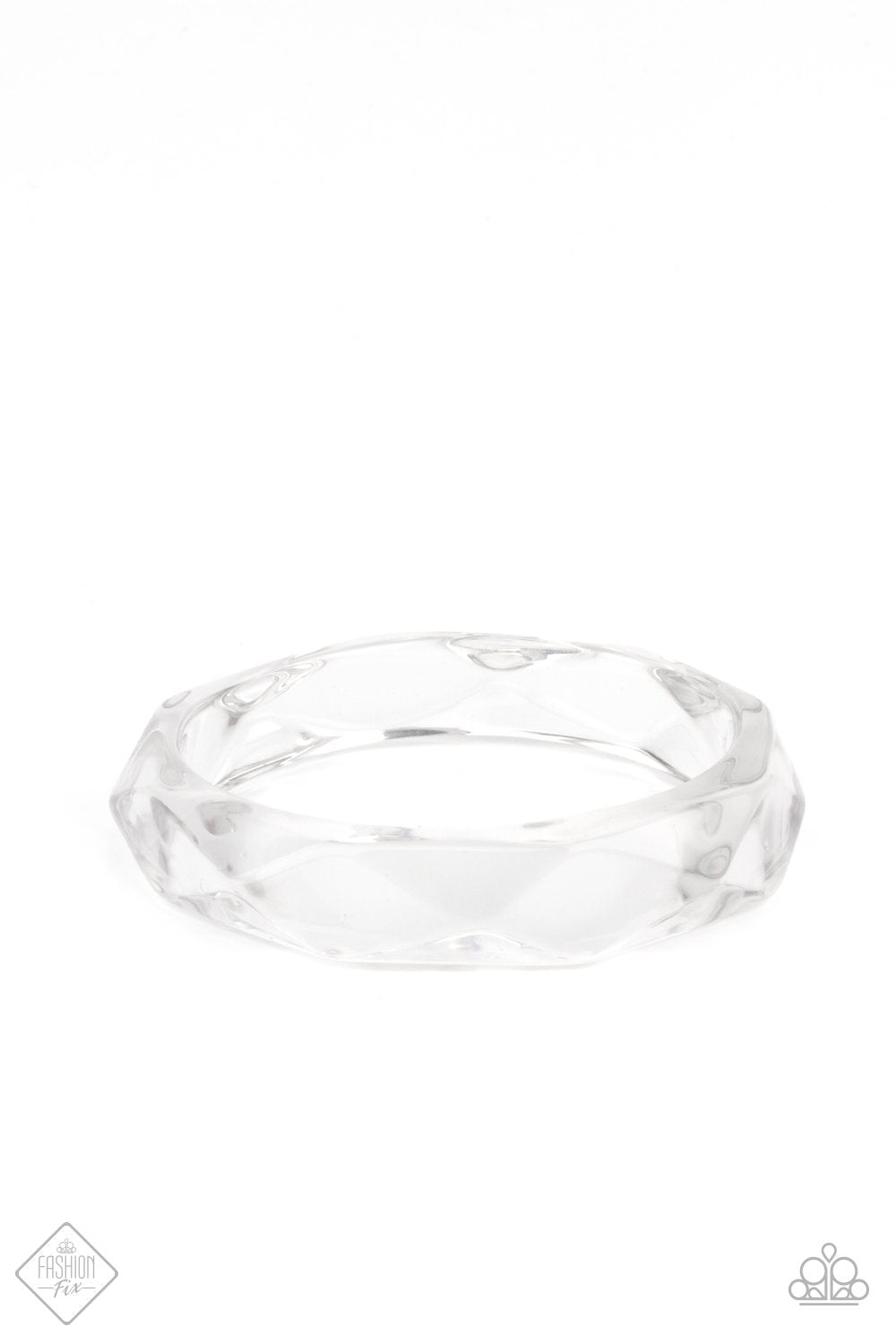 "Clear-Cut Couture" - White #660 - Paparazzi Accessories