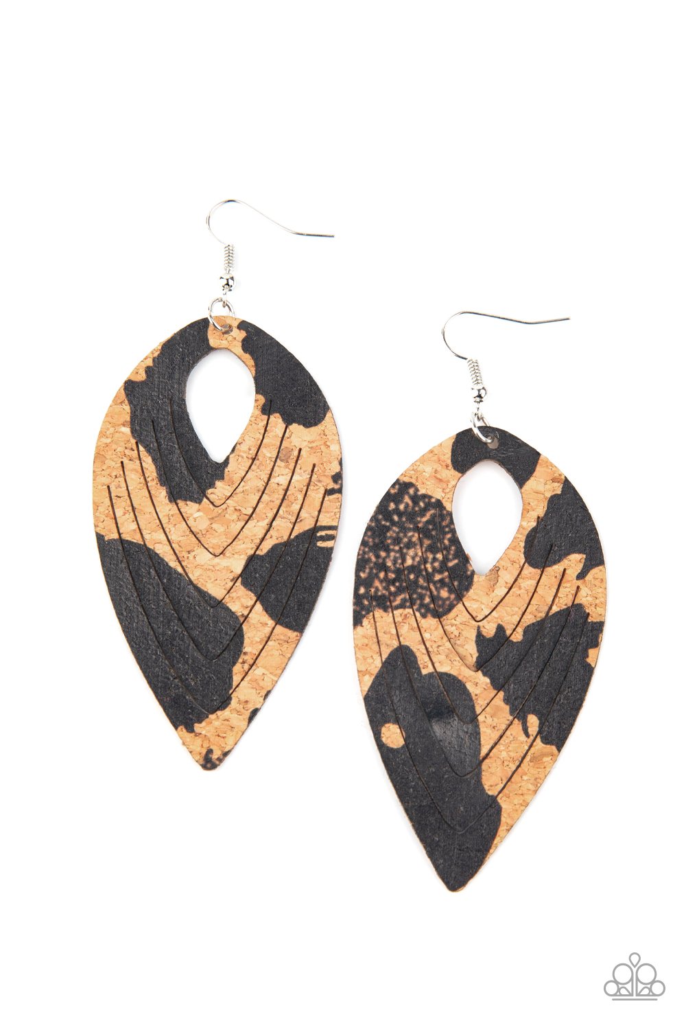 "Cork Cabana" - Black #1384 - Paparazzi Accessories