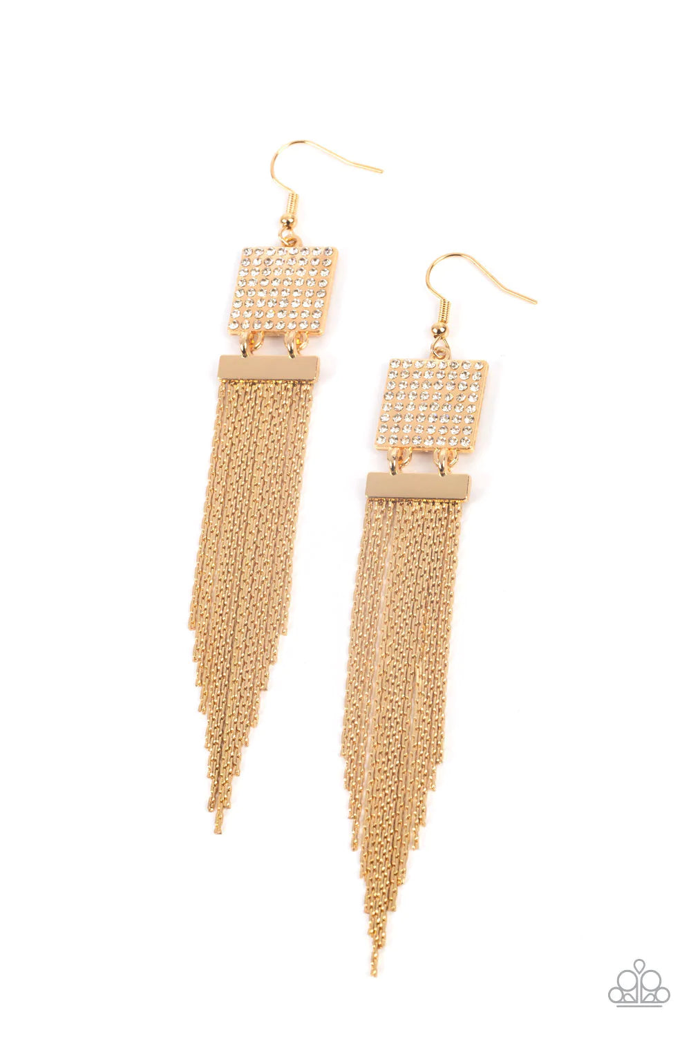 "Dramatically Deco" - Gold #685 - Paparazzi Accessories