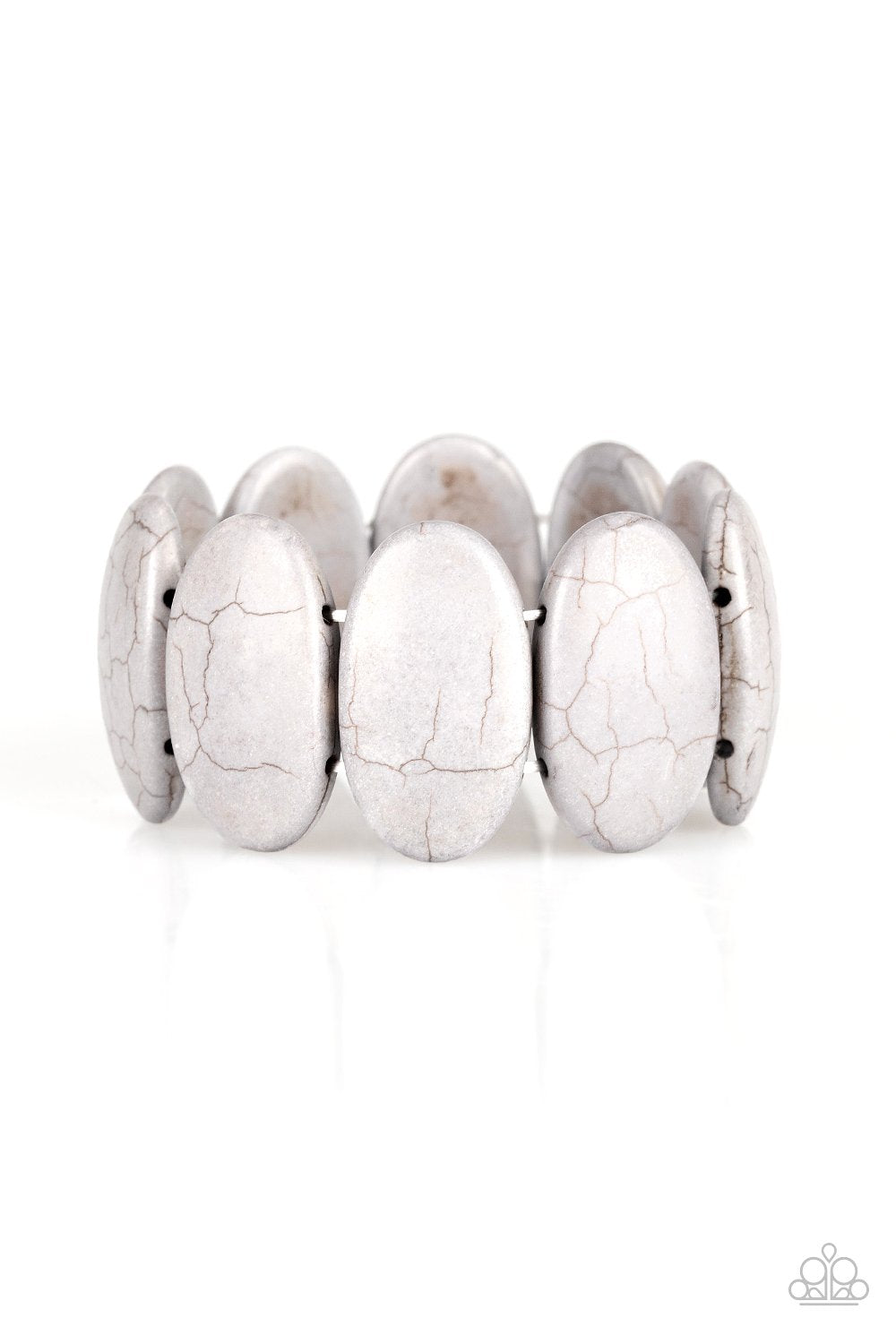 "Dramatically Nomadic" - Silver #860 - Paparazzi Accessories