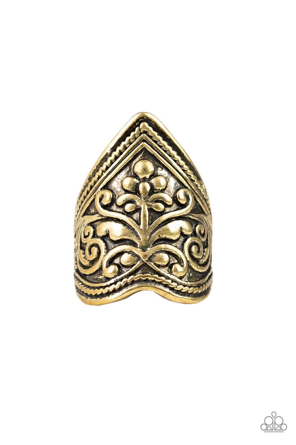 "Fall Into VINE" - Brass #3019 - Paparazzi Accessories