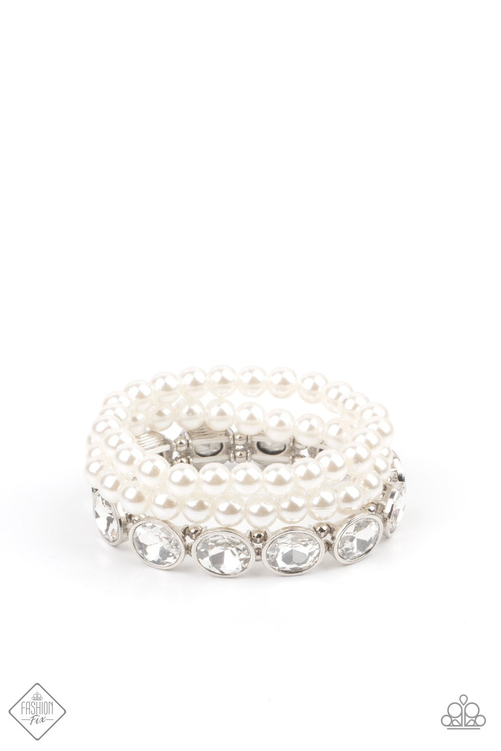 "Flawlessly Flattering" - White #1426 - Paparazzi Accessories