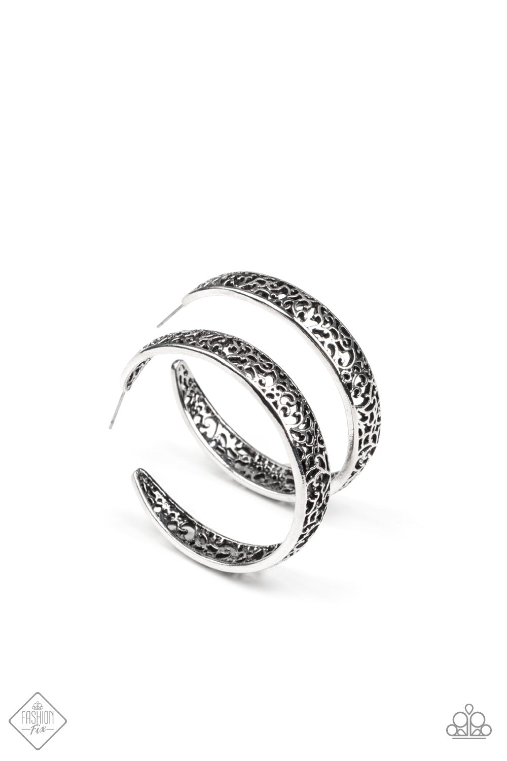 "Garden for Two" - Silver #3266 - Paparazzi Accessories