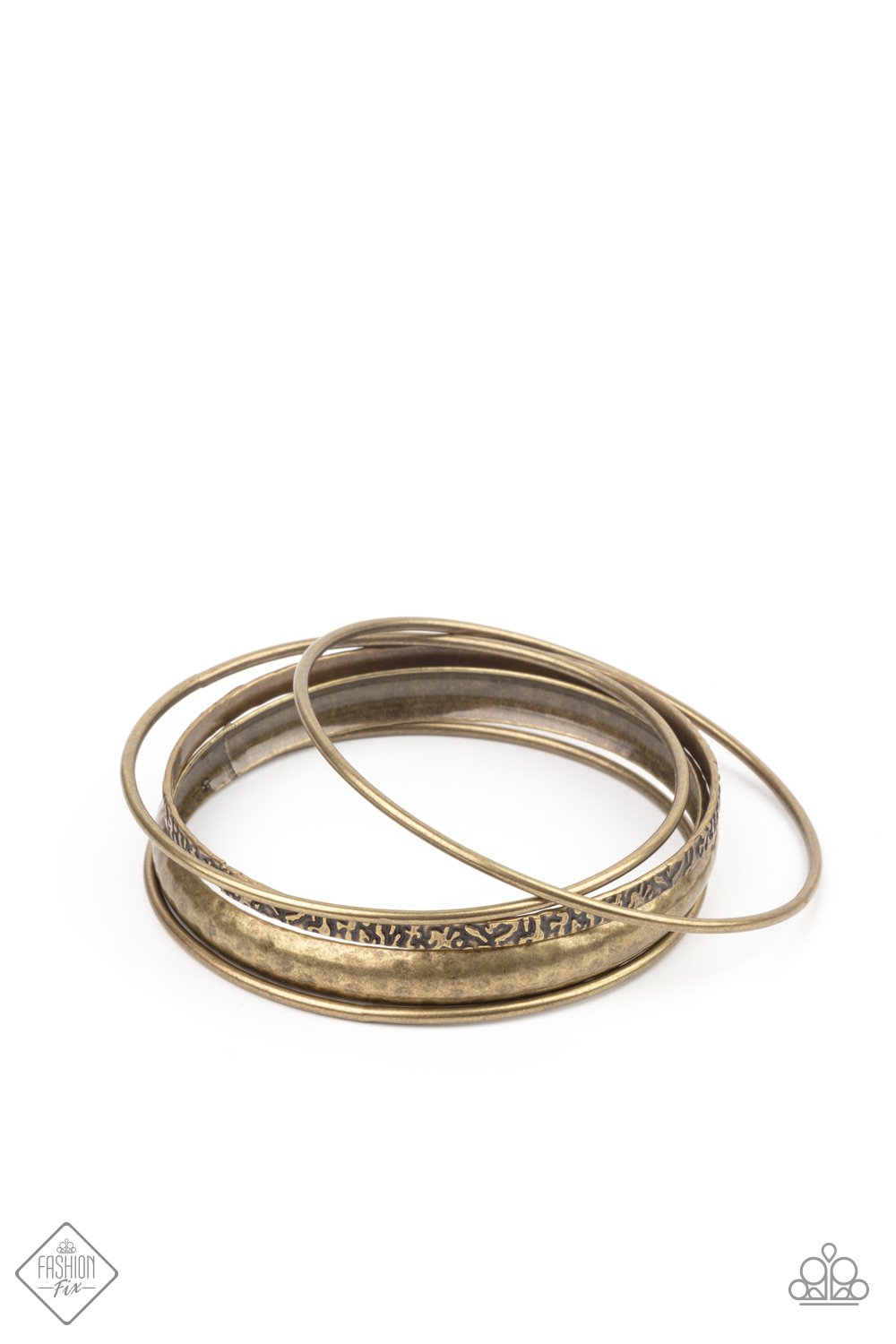 "Get Into Gear" - Brass #1436- Paparazzi Accessories