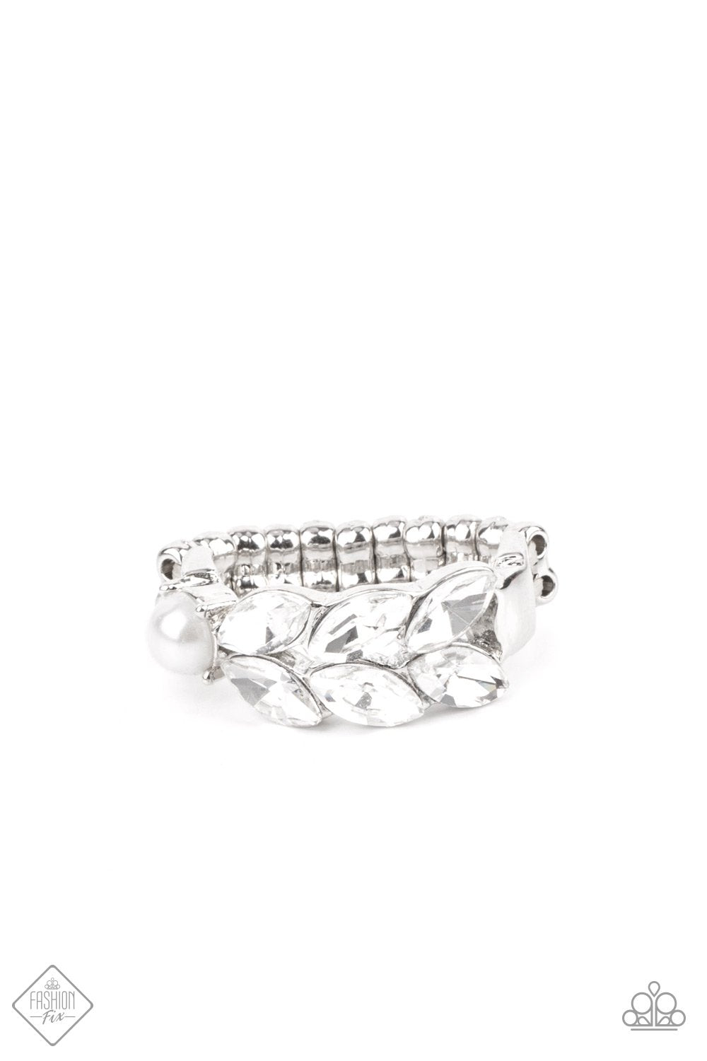 "Majestically Musing" - White #829 - Paparazzi Accessories