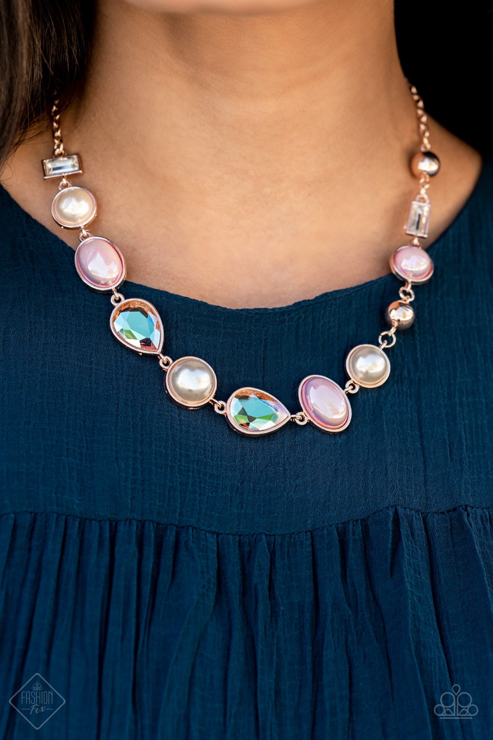 "Nautical Nirvana" - Rose Gold #804 - Paparazzi Accessories