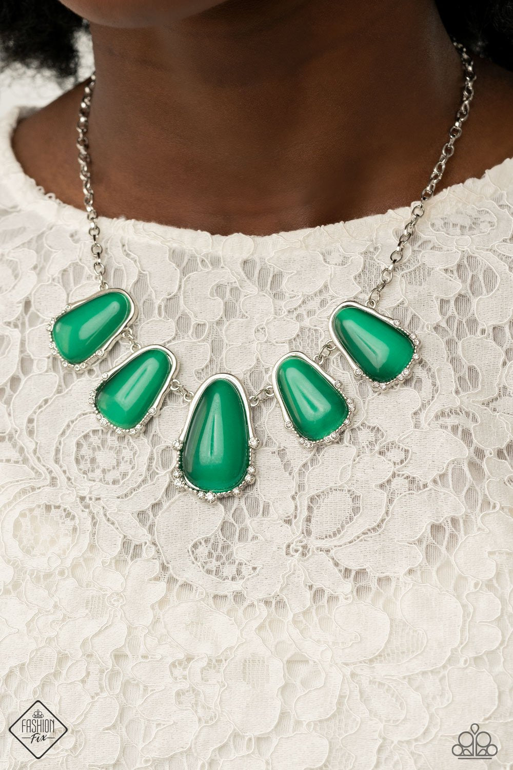 "Newport Princess" - Green #725 - Paparazzi Accessories