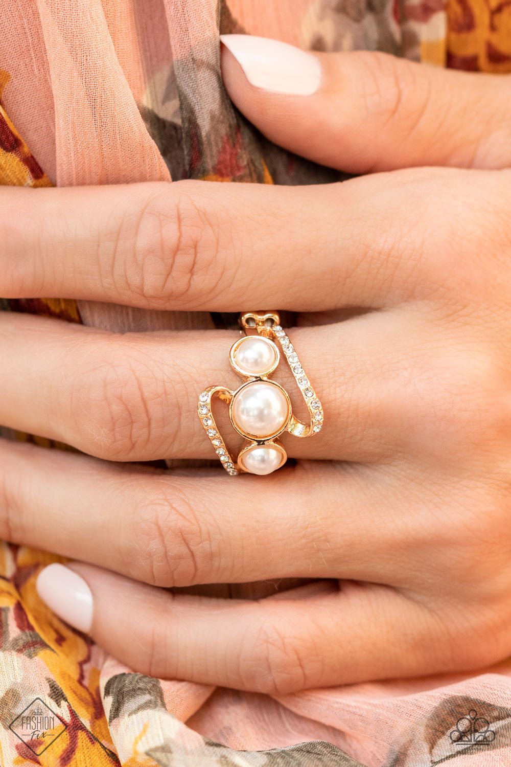 "Posh Progression" - Gold #1483 - Paparazzi Accessories