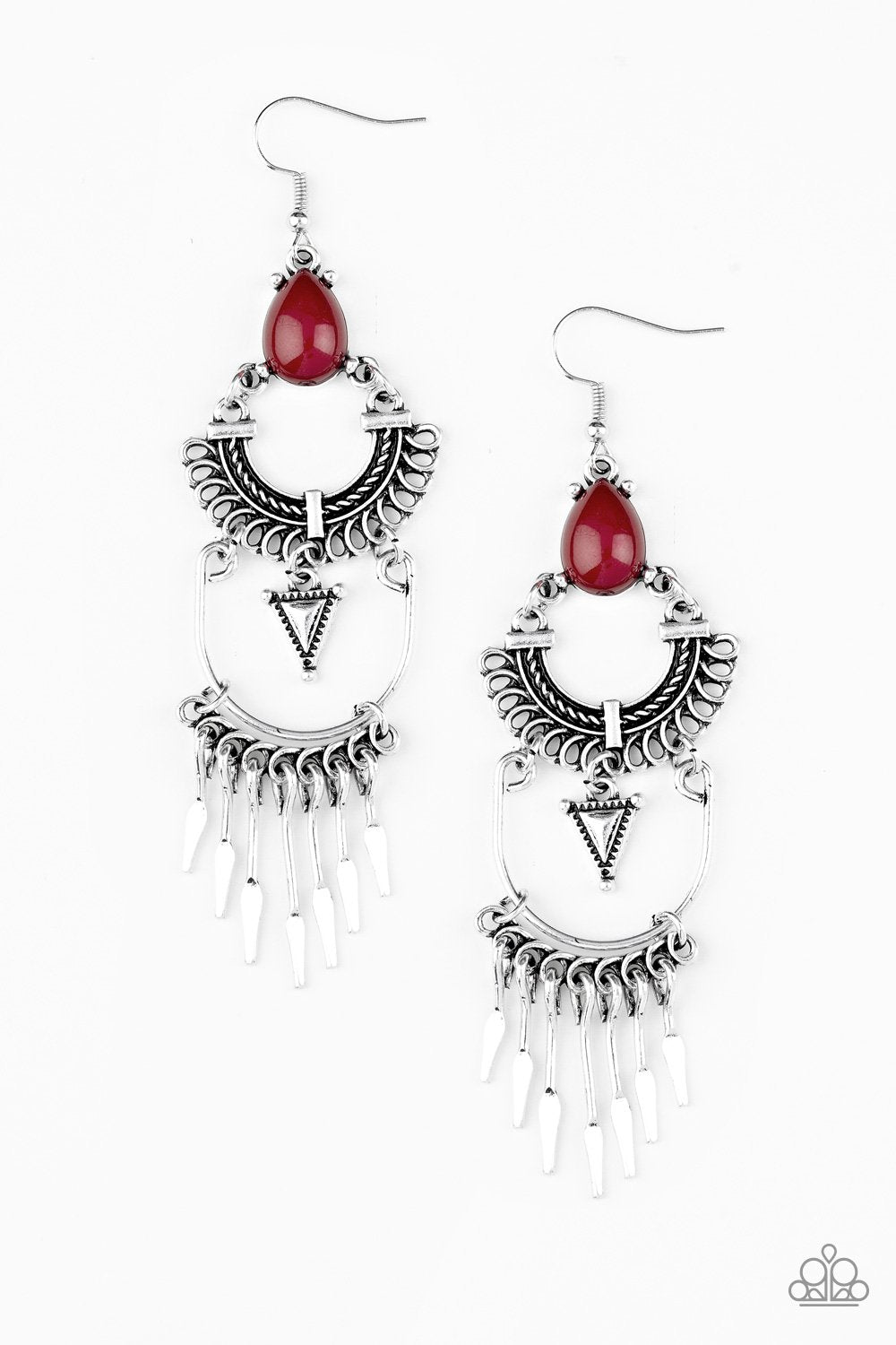 "Progressively Pioneer" - Red #1067 - Paparazzi Accessories