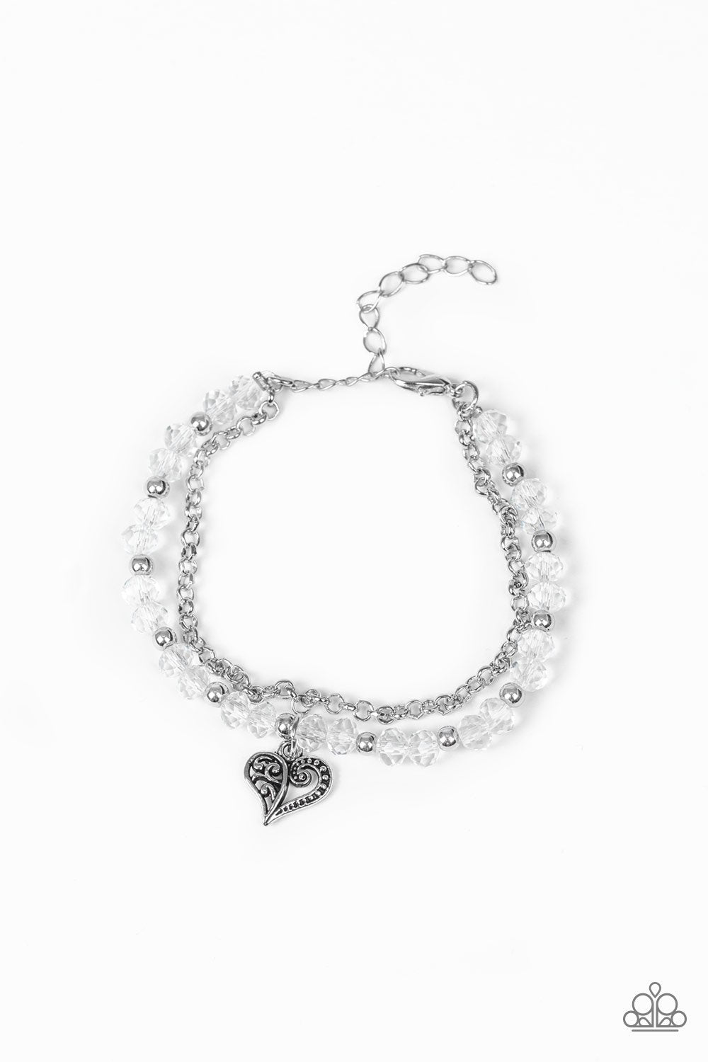"Rare Romance" - White #633 - Paparazzi Accessories