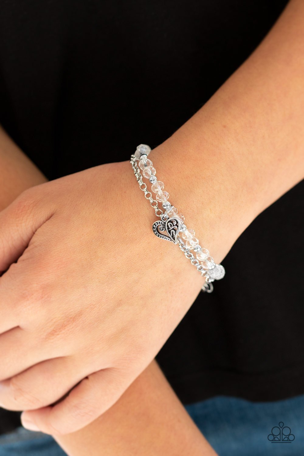 "Rare Romance" - White #633 - Paparazzi Accessories