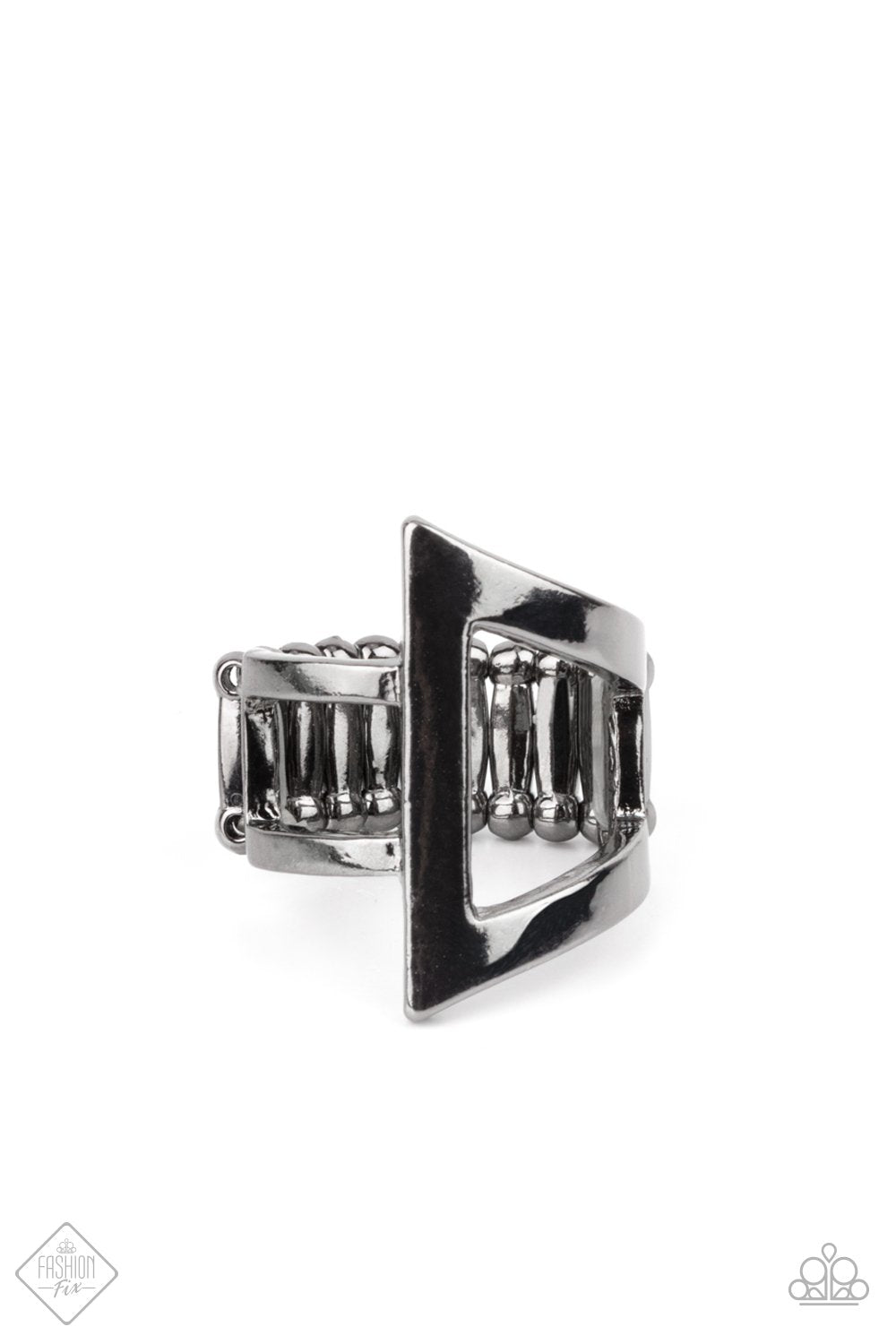 "Rebel Edge" - Black #1491 - Paparazzi Accessories