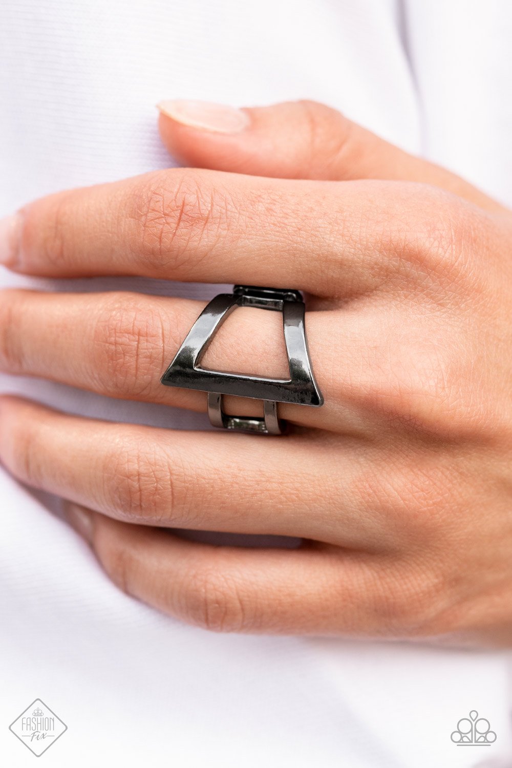 "Rebel Edge" - Black #1491 - Paparazzi Accessories