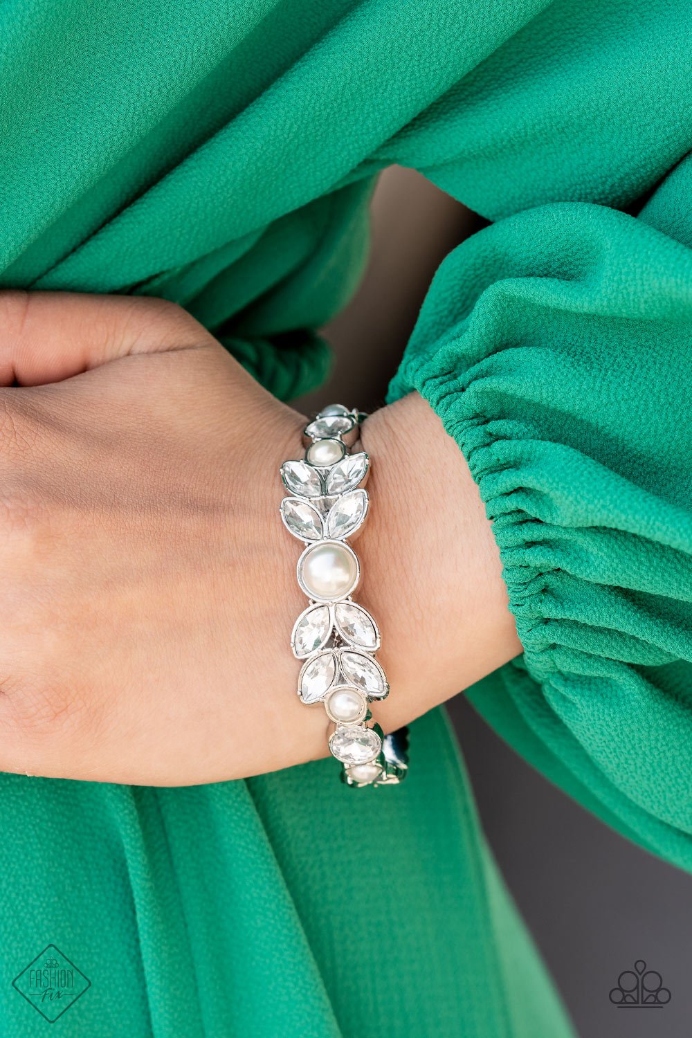 "Regal Reminiscence" - White #187 - Paparazzi Accessories