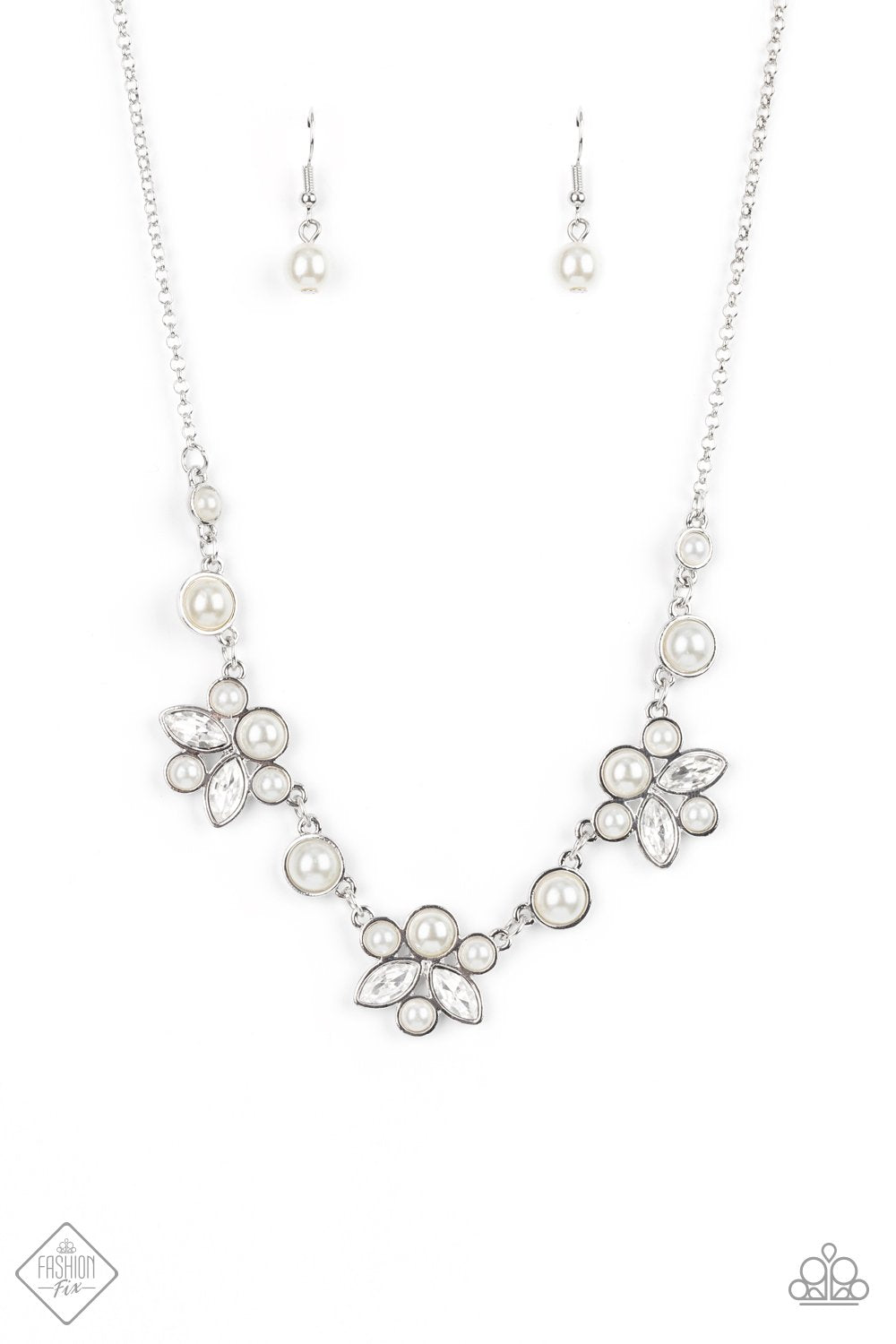 "Royally Ever After" - White #398 - Paparazzi Accessories