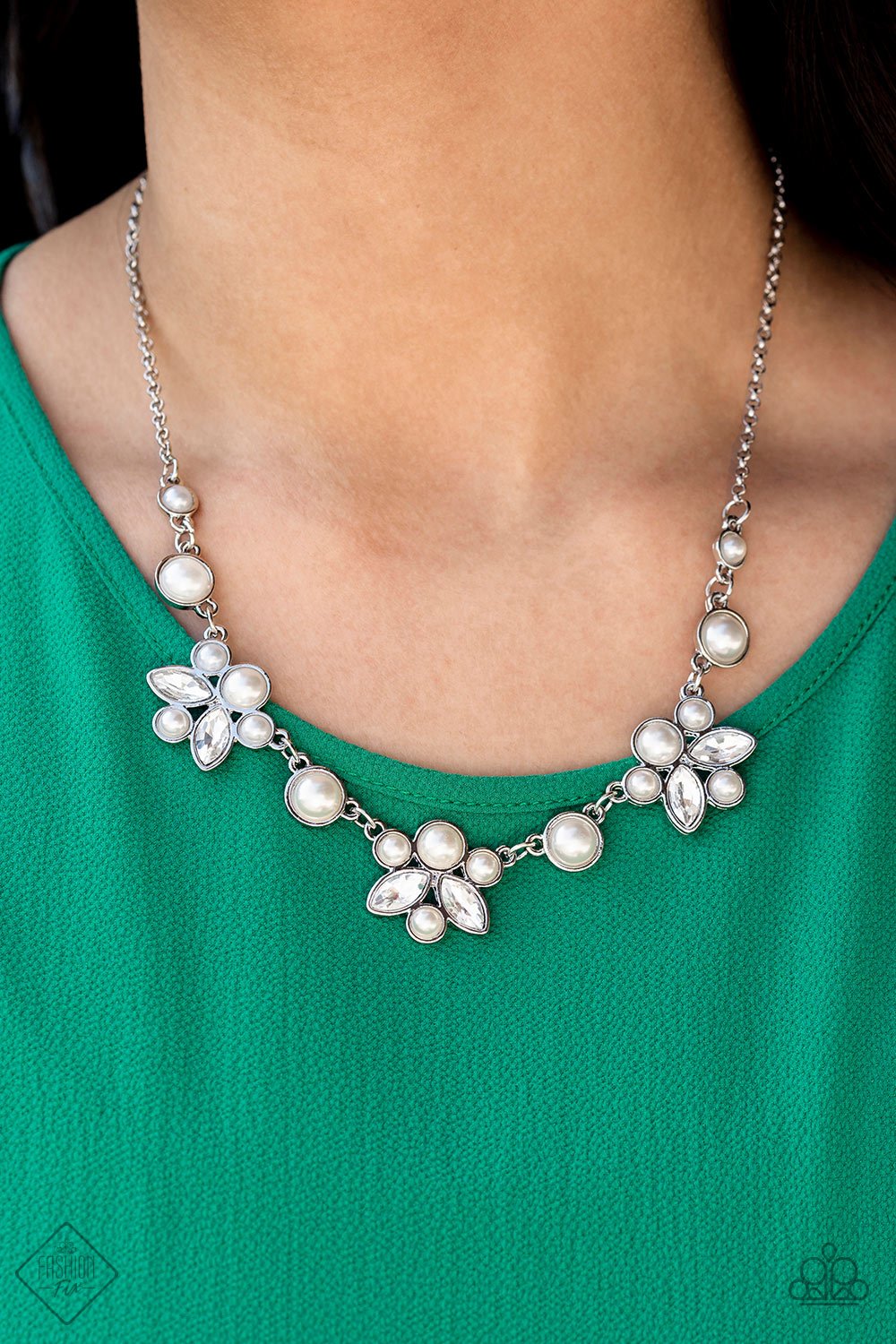 "Royally Ever After" - White #398 - Paparazzi Accessories