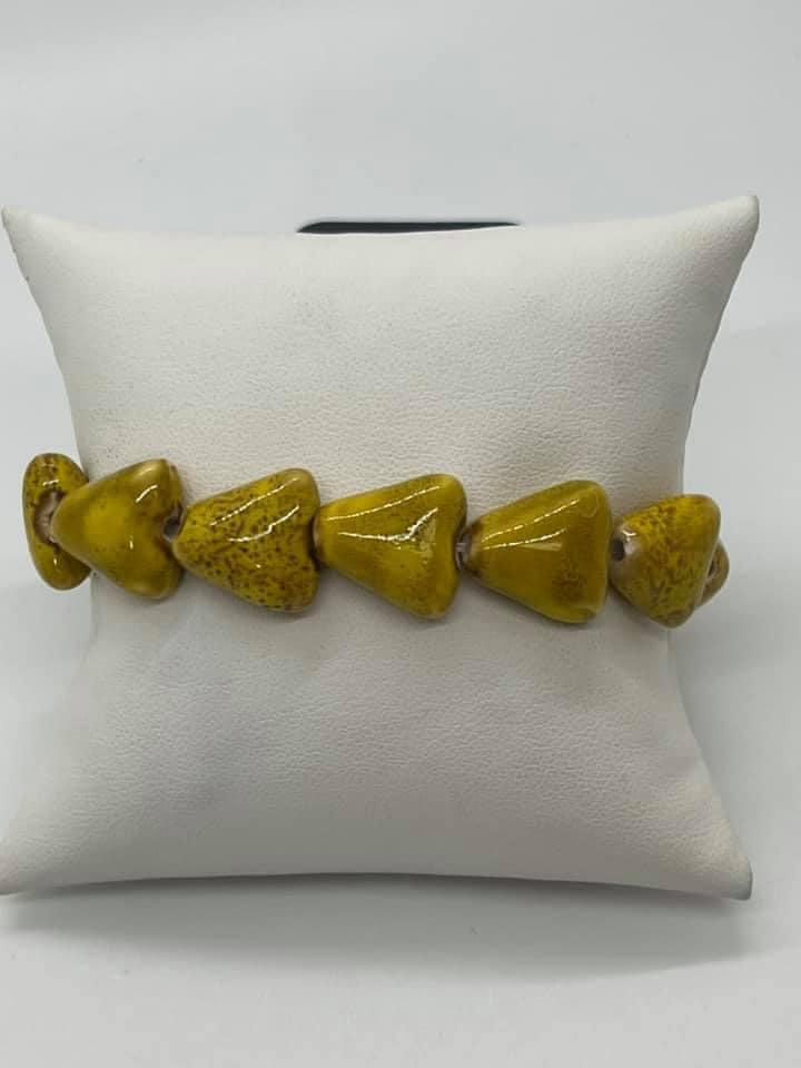 "SHARK Out of Water" - Yellow #1411 - Paparazzi Accessories