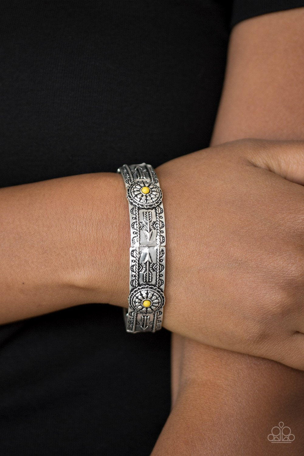 "Southern Borders" - Yellow #1514 - Paparazzi Accessories