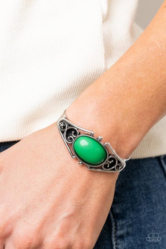 "Springtime Trendsetter" - Green #733 - Paparazzi Accessories