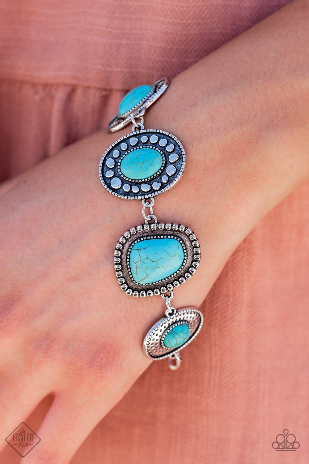 "Taos Trendsetter" - Blue #1016 - Paparazzi Accessories