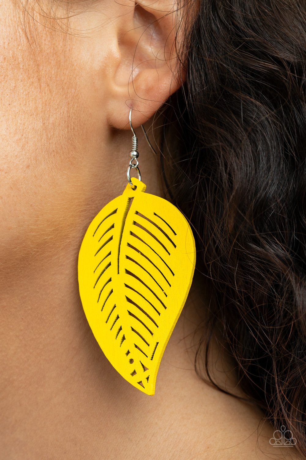 "Tropical Foliage" - Yellow #1232 - Paparazzi Accessories