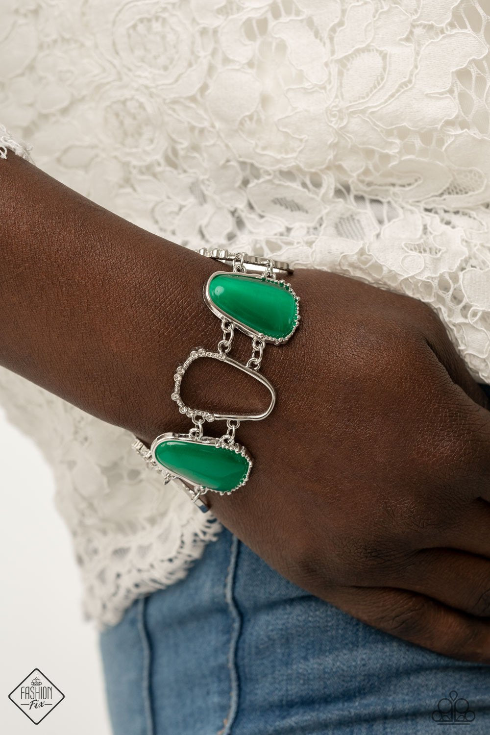 "Yacht Club Couture" - Green #727 - Paparazzi Accessories