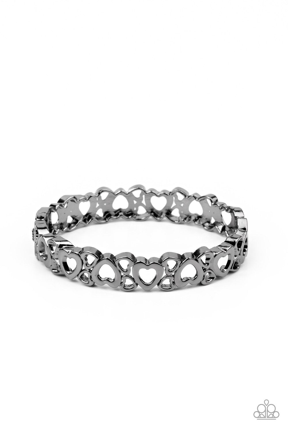 "You HEART the Lady!" - Black #1269 - Paparazzi Accessories