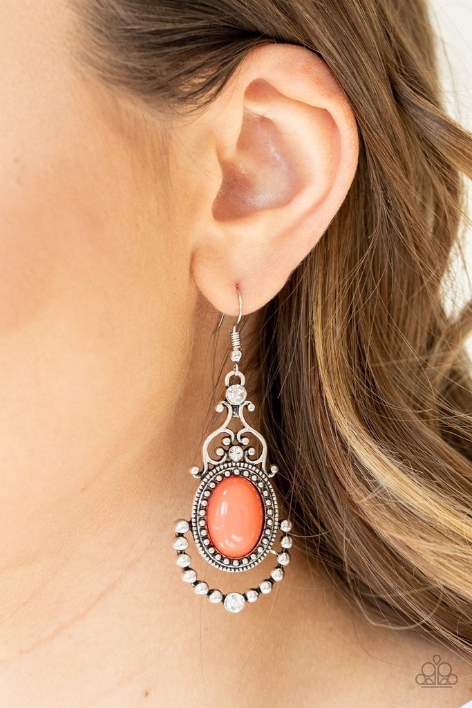 "CAMEO and Juliet" - Orange # 3274 -Paparazzi Accessories