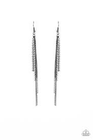 "REIGN Check" - Black #625 - Paparazzi Accessories