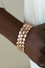 "Basic Bliss" - Rose Gold #760 - Paparazzi Accessories