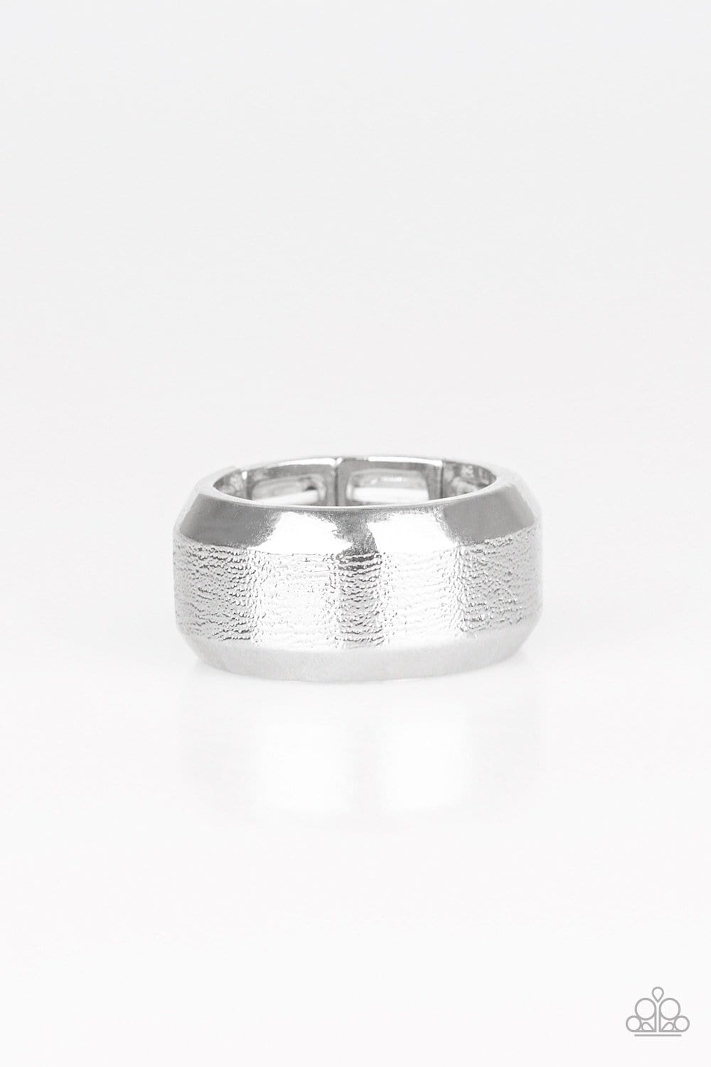 "Checkmate" - Silver #3013 - Paparazzi Accessories
