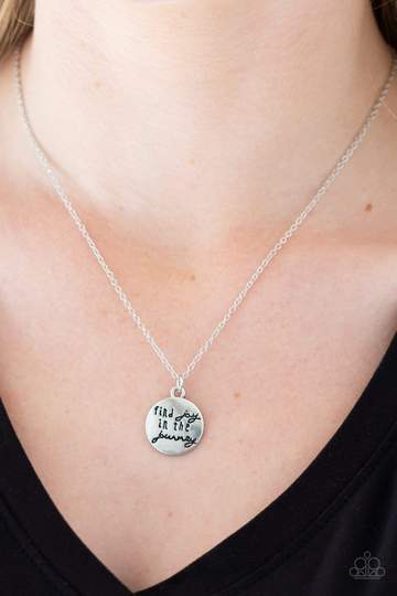"Find Joy" - Silver #867 - Paparazzi Accessoreies