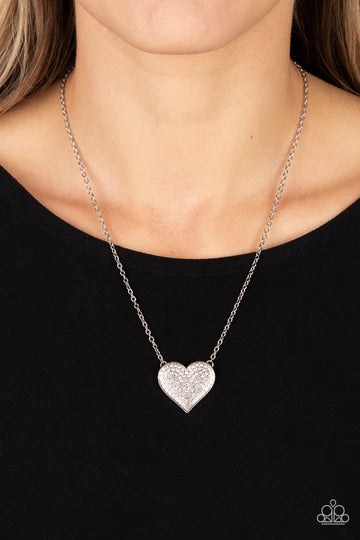 "Spellbinding Sweetheart" - White #382 - Paparazzi Accessories