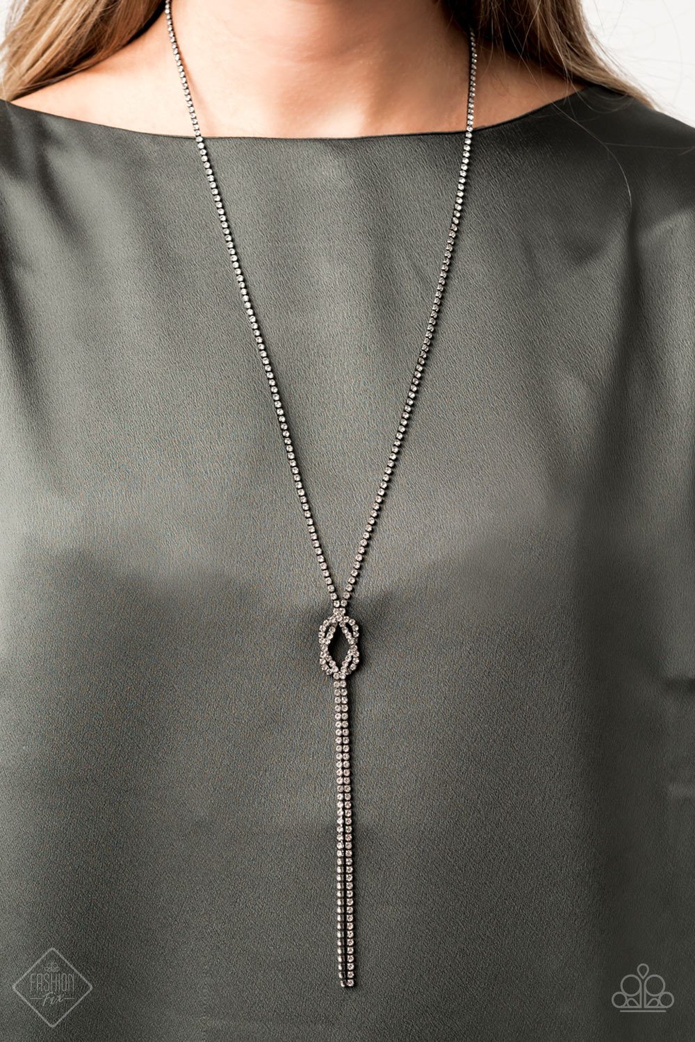 "Knockout Knot" - Silver #1159 - Paparazzi Accessories